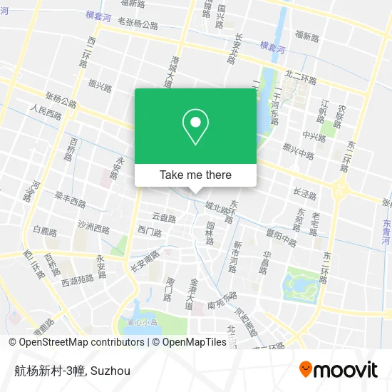 航杨新村-3幢 map