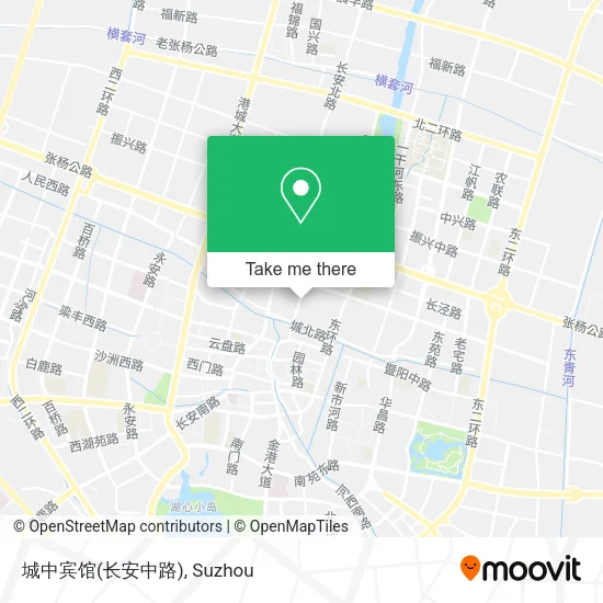 城中宾馆(长安中路) map