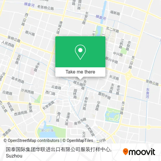 国泰国际集团华联进出口有限公司服装打样中心 map