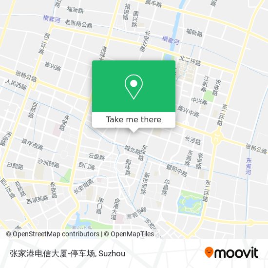 张家港电信大厦-停车场 map