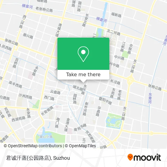 君诚汗蒸(公园路店) map