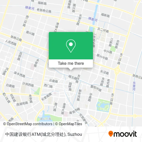 中国建设银行ATM(城北分理处) map