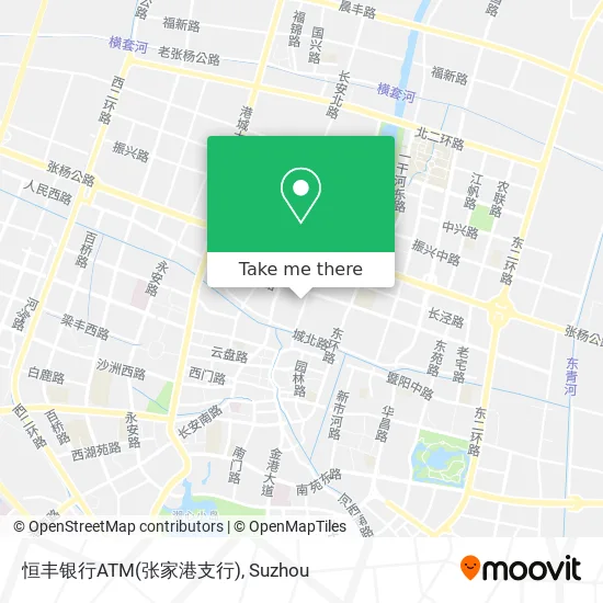 恒丰银行ATM(张家港支行) map