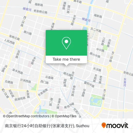 南京银行24小时自助银行(张家港支行) map