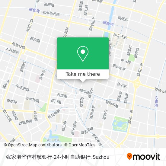 张家港华信村镇银行-24小时自助银行 map