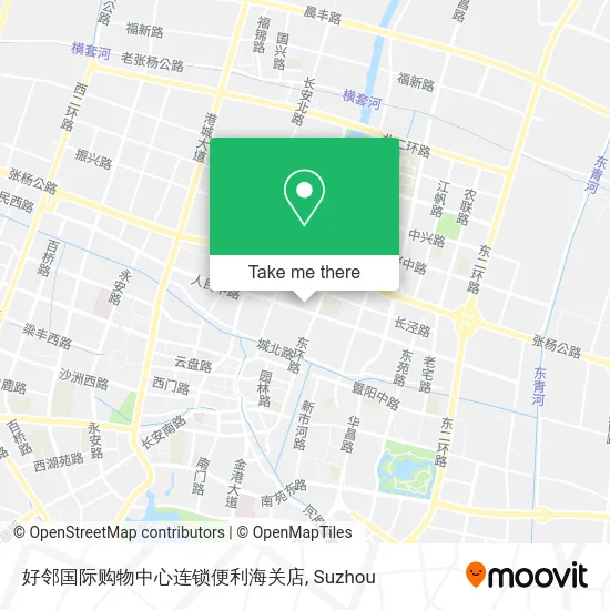 好邻国际购物中心连锁便利海关店 map