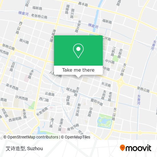 艾诗造型 map