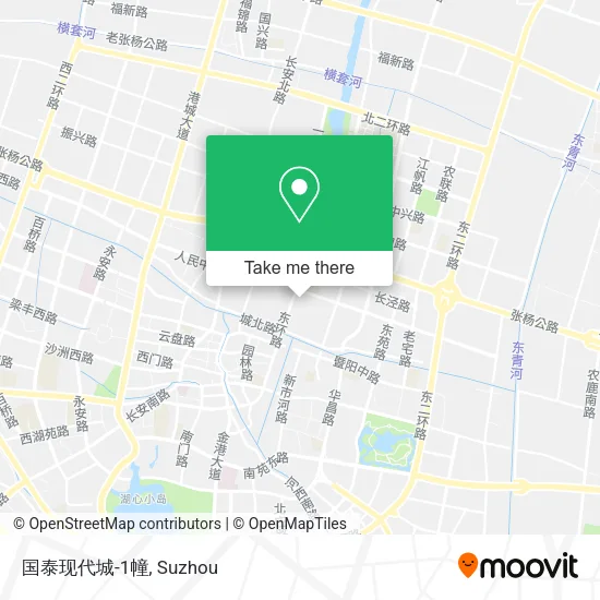 国泰现代城-1幢 map