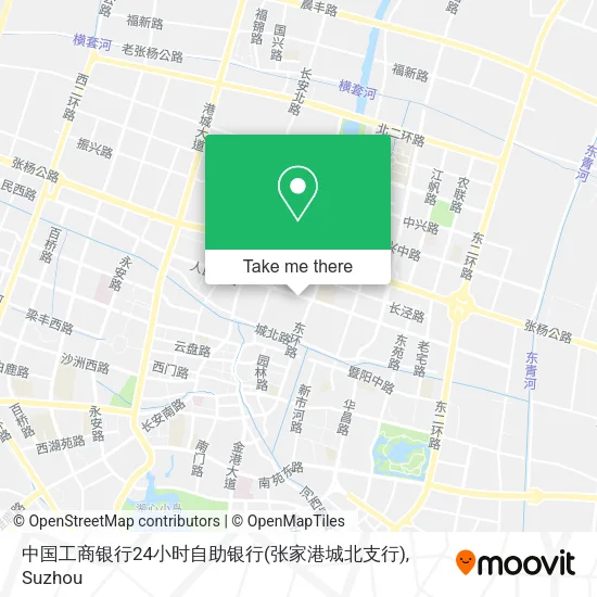 中国工商银行24小时自助银行(张家港城北支行) map