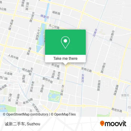 诚新二手车 map