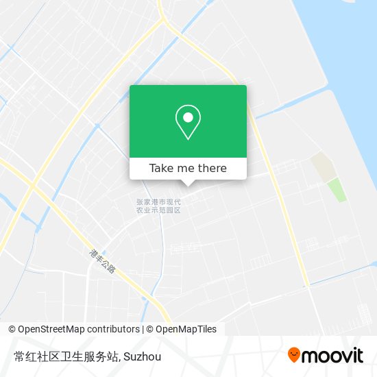 常红社区卫生服务站 map