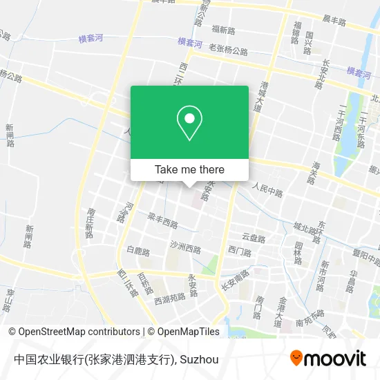 中国农业银行(张家港泗港支行) map