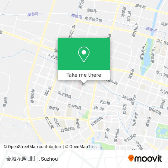 金城花园-北门 map