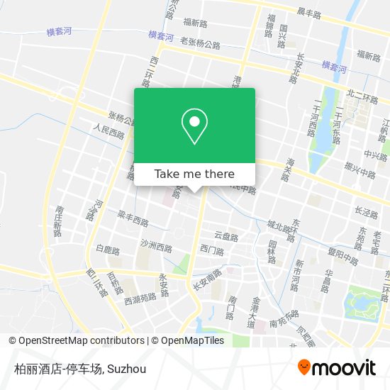 柏丽酒店-停车场 map