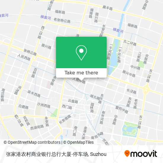 张家港农村商业银行总行大厦-停车场 map