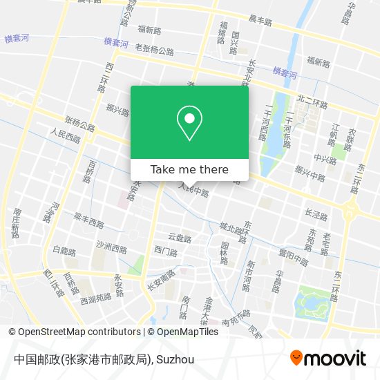 中国邮政(张家港市邮政局) map