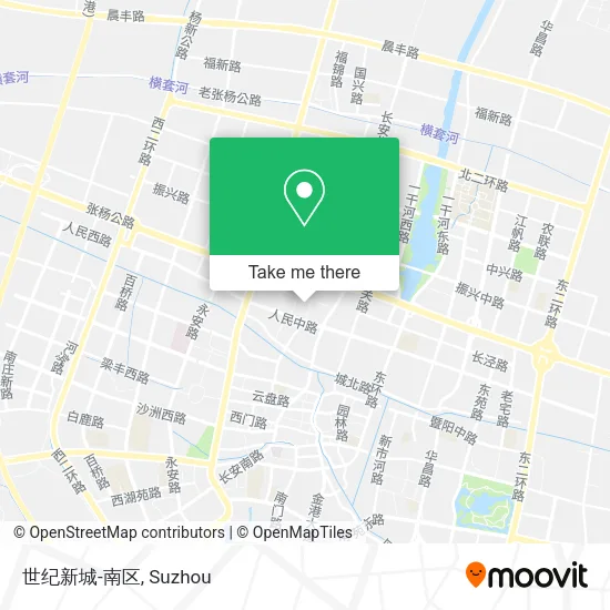 世纪新城-南区 map