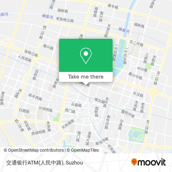 交通银行ATM(人民中路) map