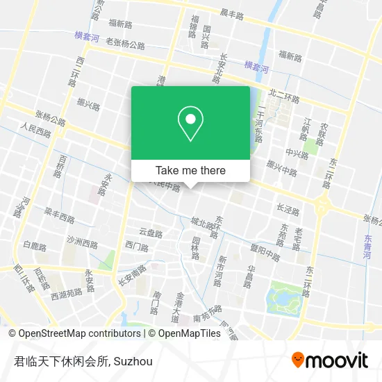 君临天下休闲会所 map