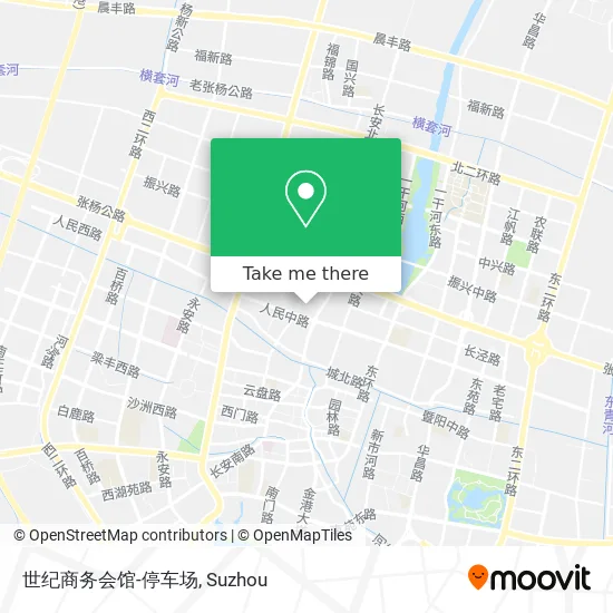 世纪商务会馆-停车场 map