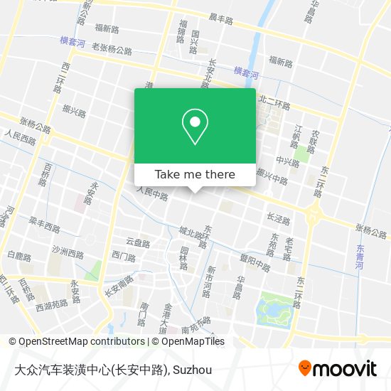 大众汽车装潢中心(长安中路) map