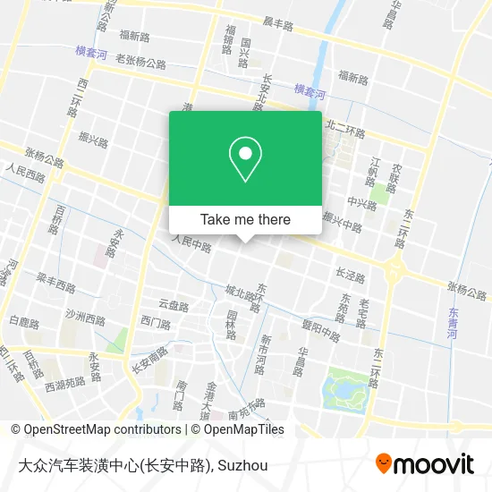 大众汽车装潢中心(长安中路) map