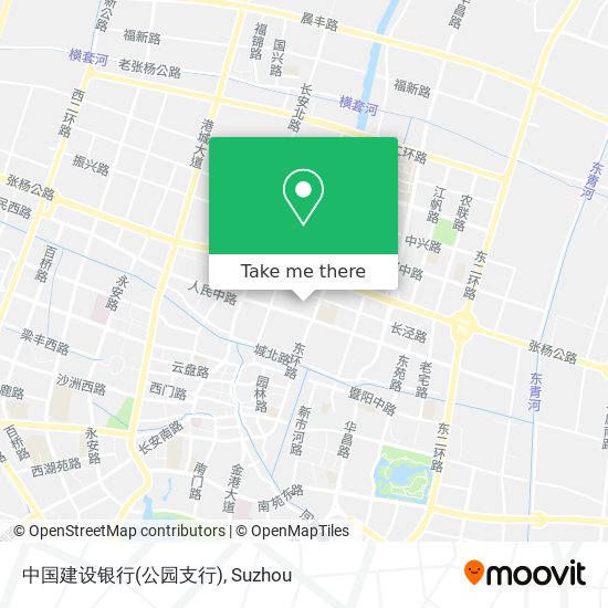 中国建设银行(公园支行) map