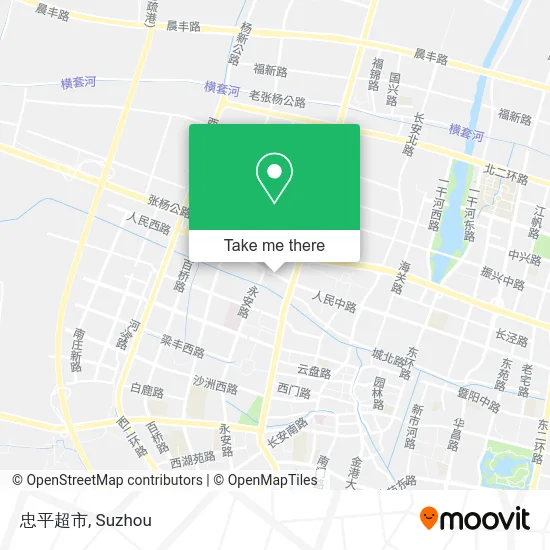 忠平超市 map