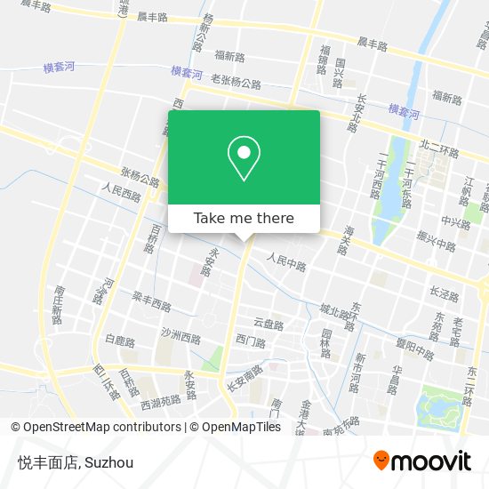 悦丰面店 map
