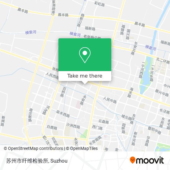 苏州市纤维检验所 map