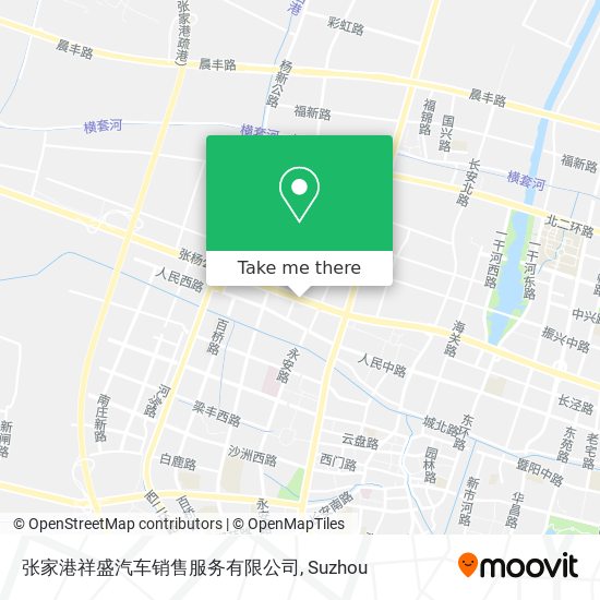 张家港祥盛汽车销售服务有限公司 map