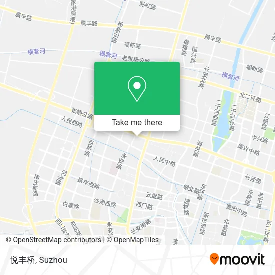 悦丰桥 map