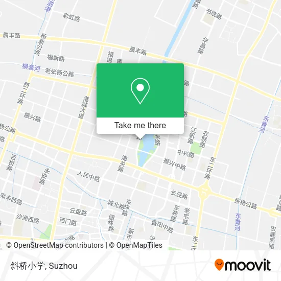 斜桥小学 map