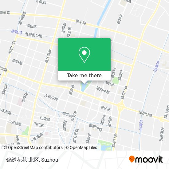 锦绣花苑-北区 map