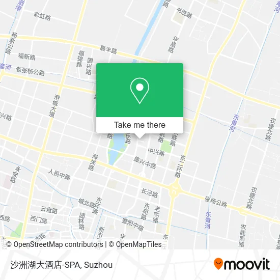 沙洲湖大酒店-SPA map