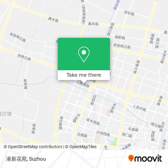 港新花苑 map