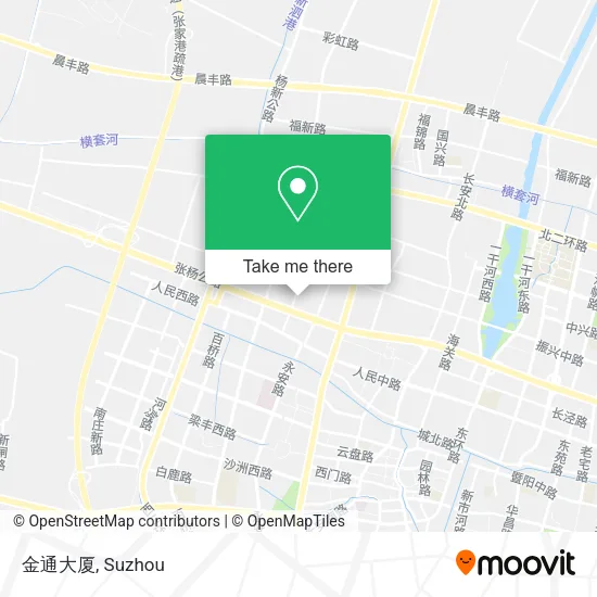 金通大厦 map