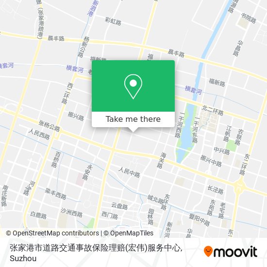 张家港市道路交通事故保险理赔(宏伟)服务中心 map
