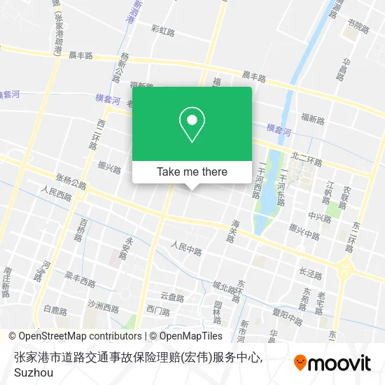 张家港市道路交通事故保险理赔(宏伟)服务中心 map