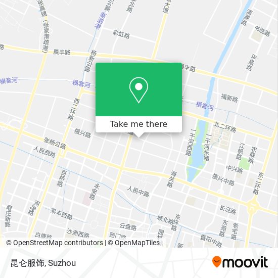 昆仑服饰 map