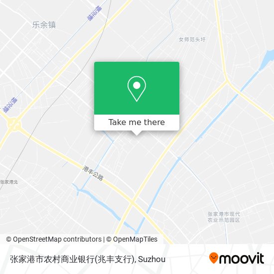 张家港市农村商业银行(兆丰支行) map