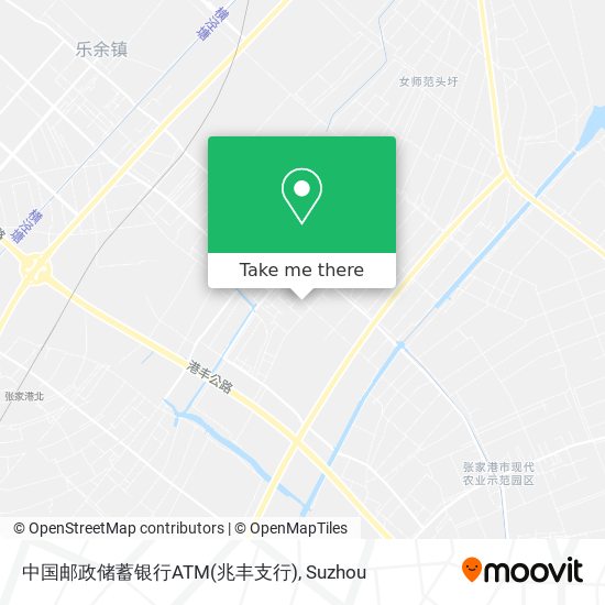 中国邮政储蓄银行ATM(兆丰支行) map