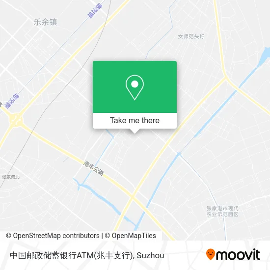 中国邮政储蓄银行ATM(兆丰支行) map