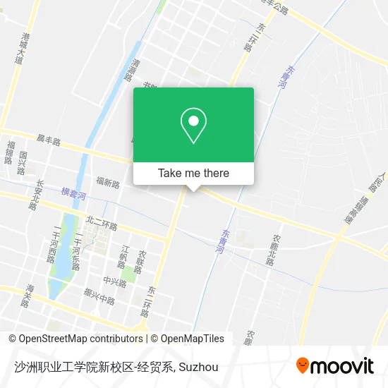 沙洲职业工学院新校区-经贸系 map