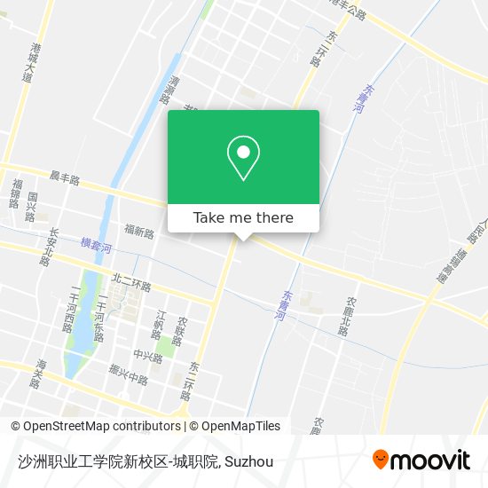 沙洲职业工学院新校区-城职院 map