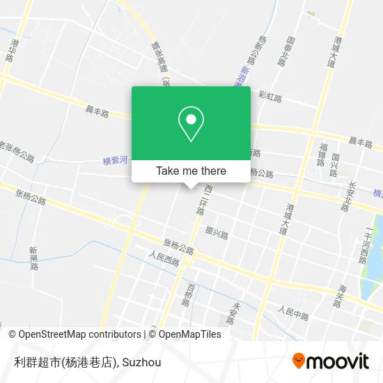 利群超市(杨港巷店) map