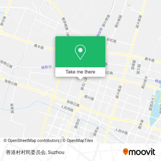 善港村村民委员会 map