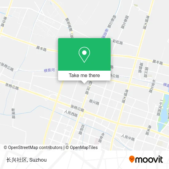 长兴社区 map
