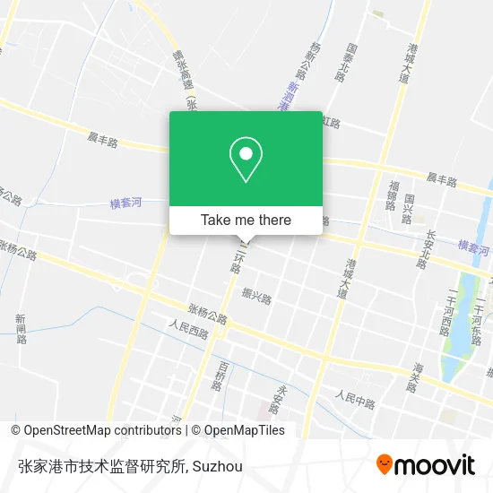 张家港市技术监督研究所 map