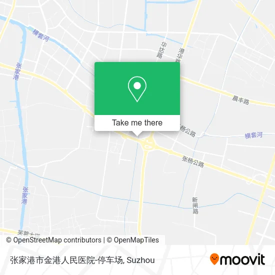 张家港市金港人民医院-停车场 map